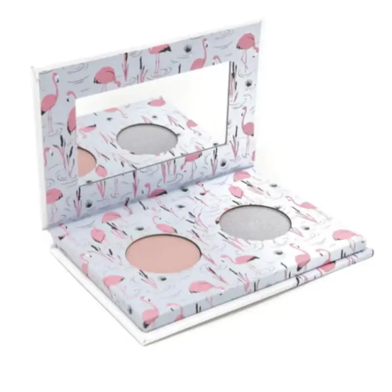 Ombretto Natural Mineral Duo, Fabulous Flamingo & Pretty Parrot (4,60 g)