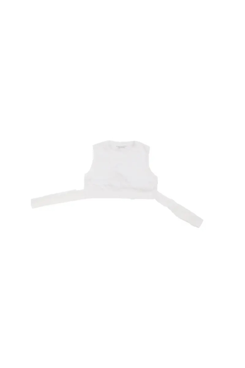 MANILA GRACE Top Bambina Bianco 2083969