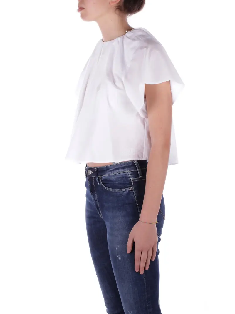 MM6 MAISON MARGIELA Top Bambina Bianco 2085677 miniatura 2