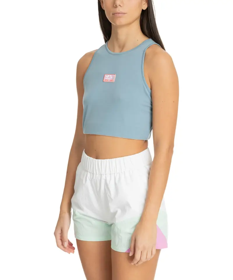 Ea7 Emporio Armani Top Azzurro 1559545