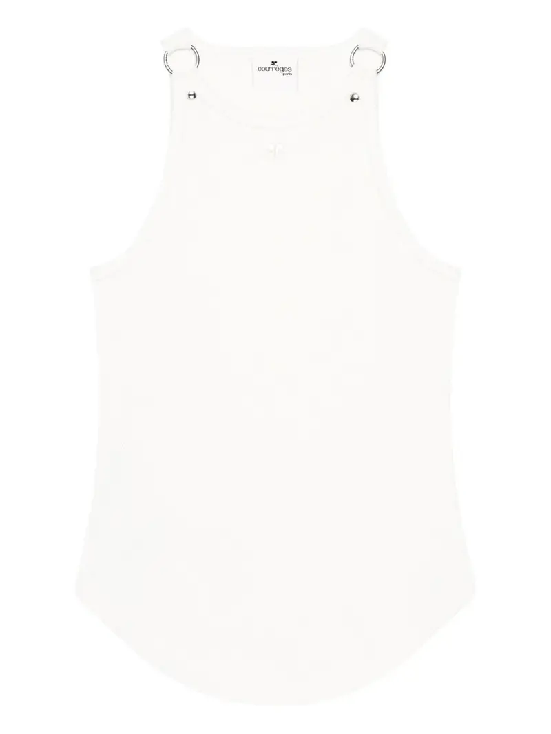 Courreges Top Bianco 1047561