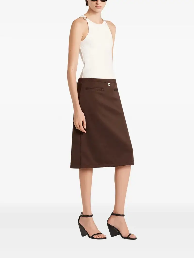 Courreges Top Bianco 1047561 miniatura 3