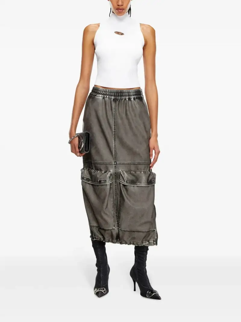 Diesel Top Bianco 1048293 miniatura 2