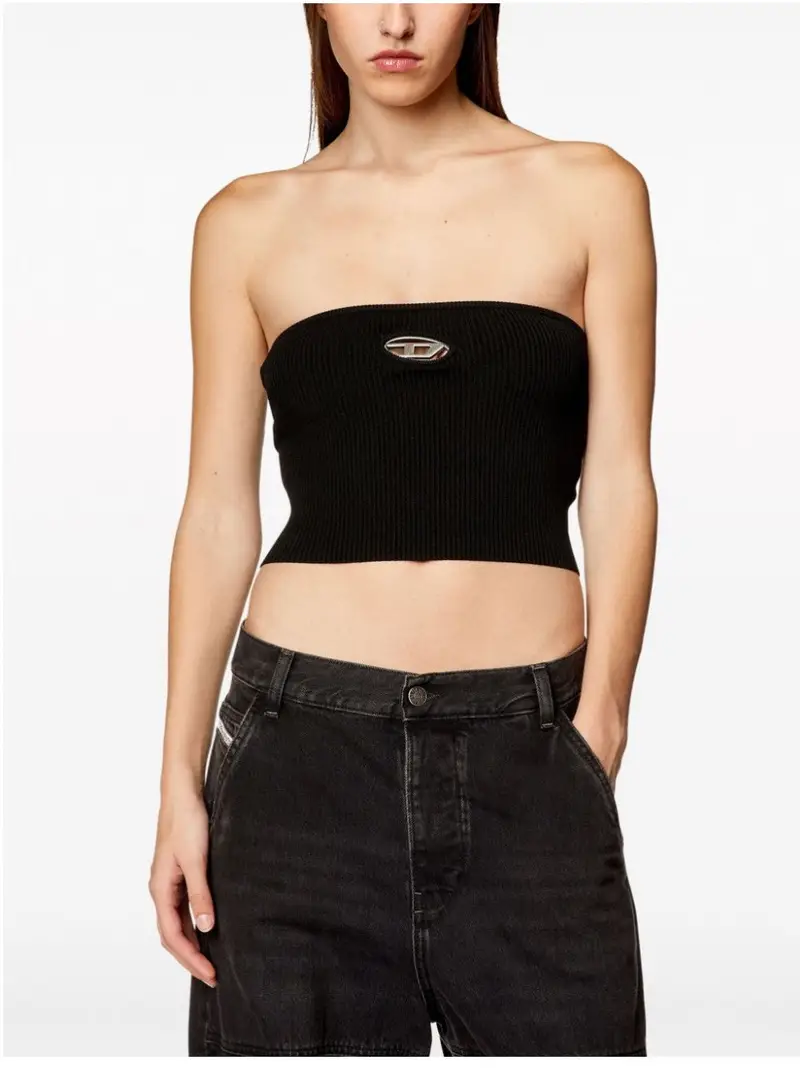 Diesel Top Nero 1048030 miniatura 3