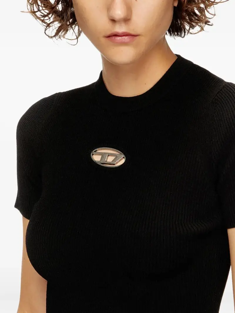 Diesel Top Nero 1047682 miniatura 3