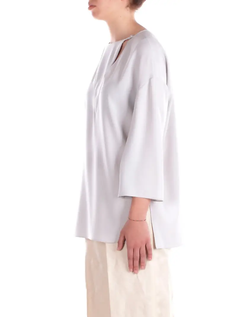 Emporio Armani Top Donna Bianco 2084391 miniatura 2