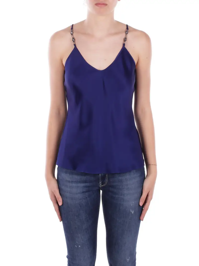 Max Mara Top Donna Blu 2083774