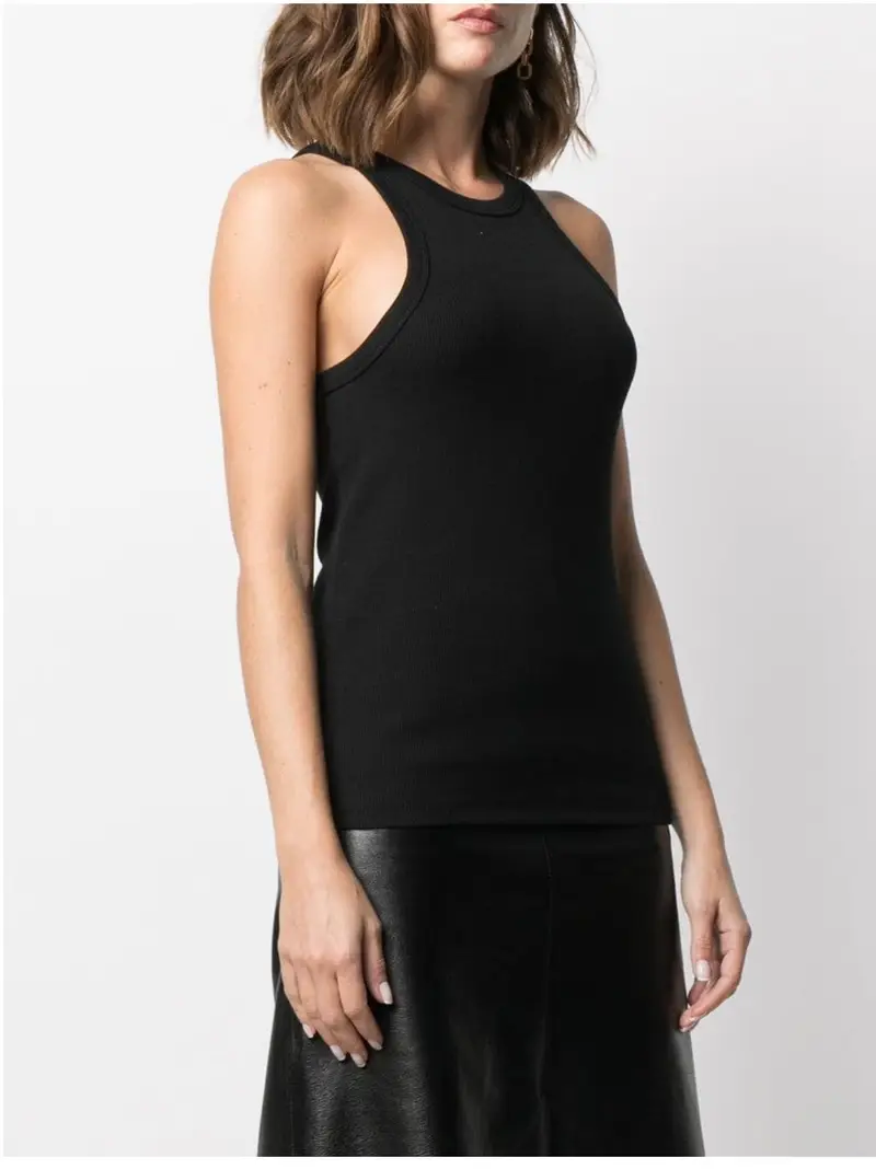 Anine Bing Top Nero 1047839 miniatura 2