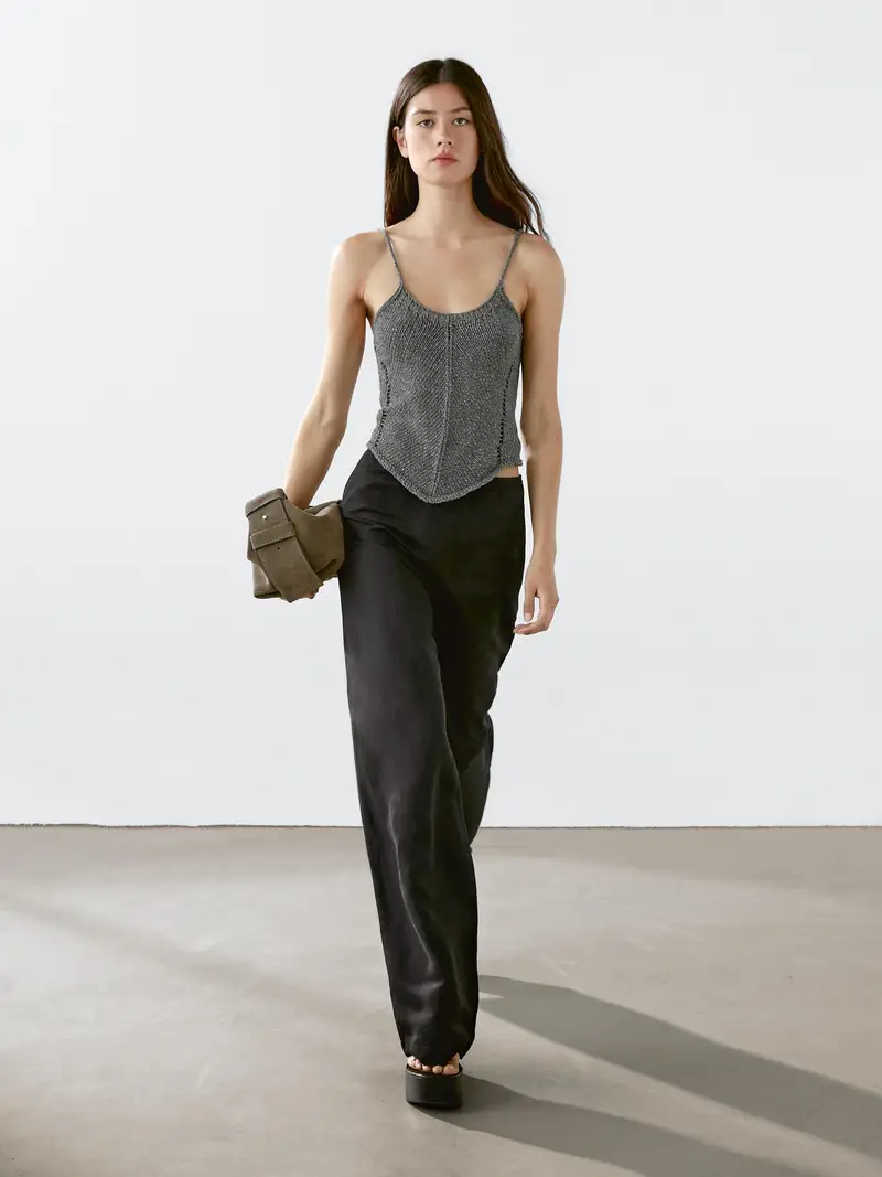 Massimo Dutti Top Grigio 2011004