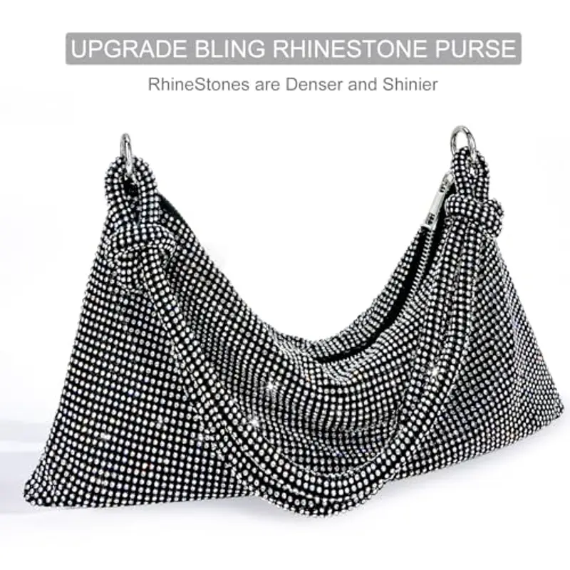 TOPALL Pochette Donna Argento 1607306 miniatura 3