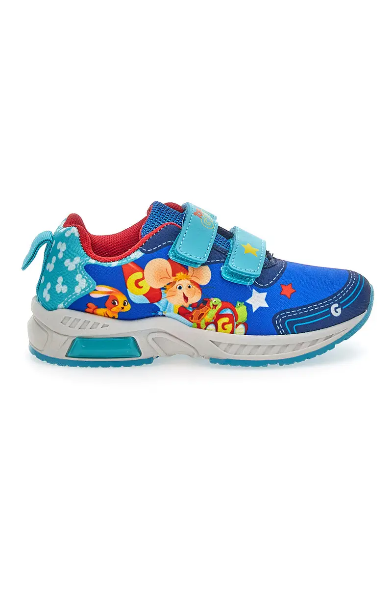 Sneakers Blu con Luci Topo Gigio 7609 [NAVY]