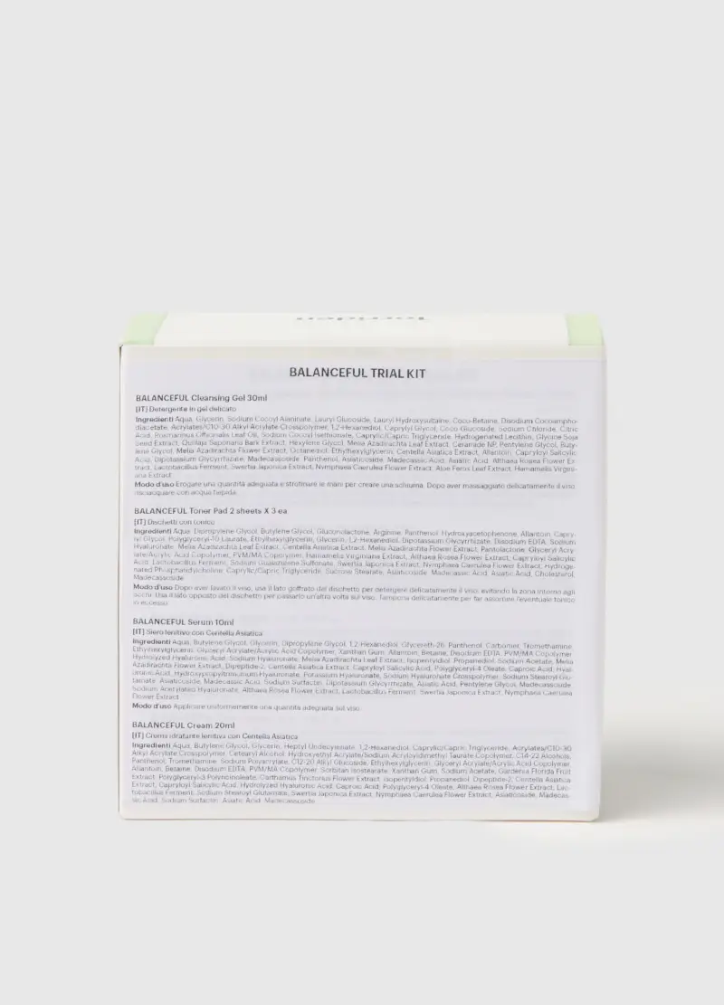 Torriden Set Regalo Balanceful Skincare Trial Kit, Donna, Verde miniatura 2