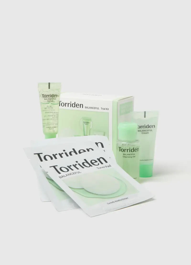 Torriden Set Regalo Balanceful Skincare Trial Kit, Donna, Verde miniatura 3