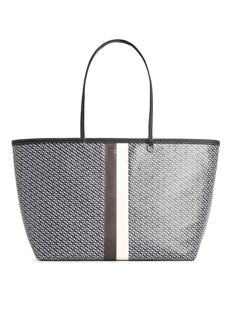 Borsa in misto cotone blu Racer