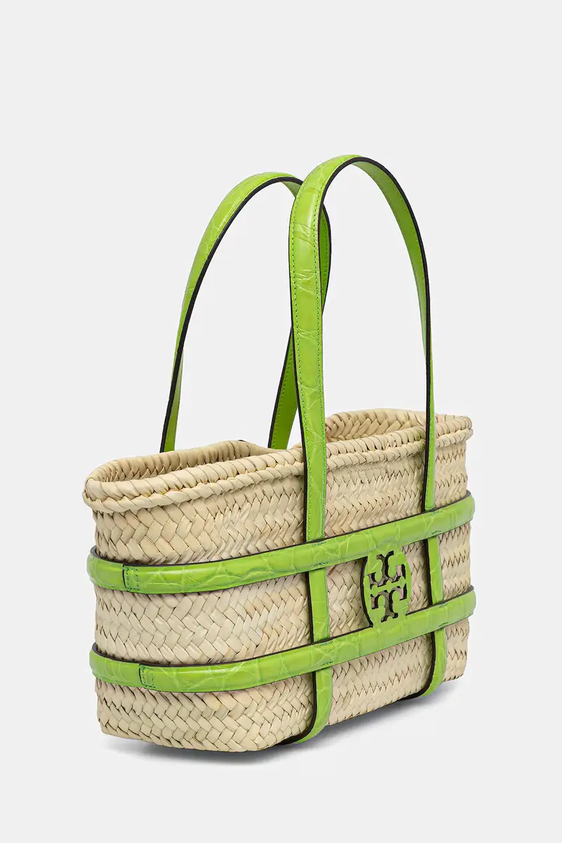 borsa in rafia Ella Straw colore beige 169396-300 miniatura 2