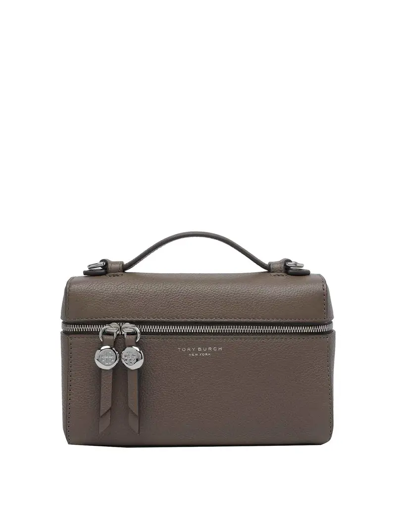 Borsa Slim Romy a forma di fungo Marrone