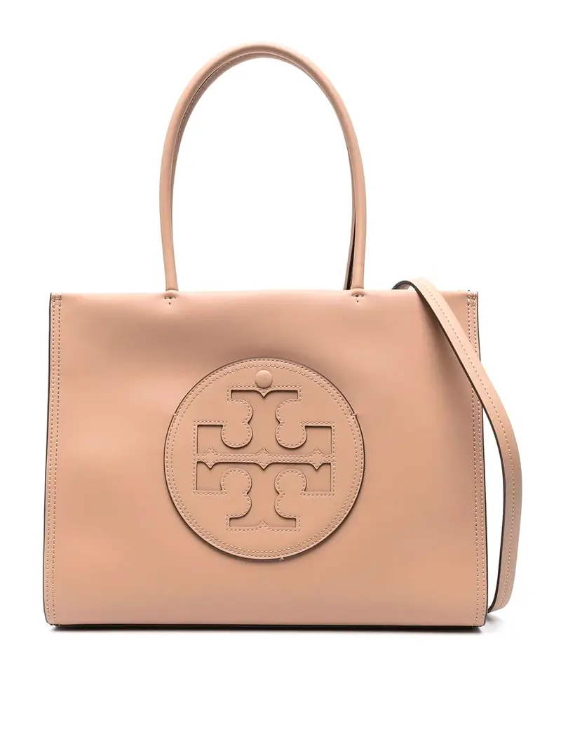 Borsa tote Ella Bio piccola con logo Color Carne E Neutri