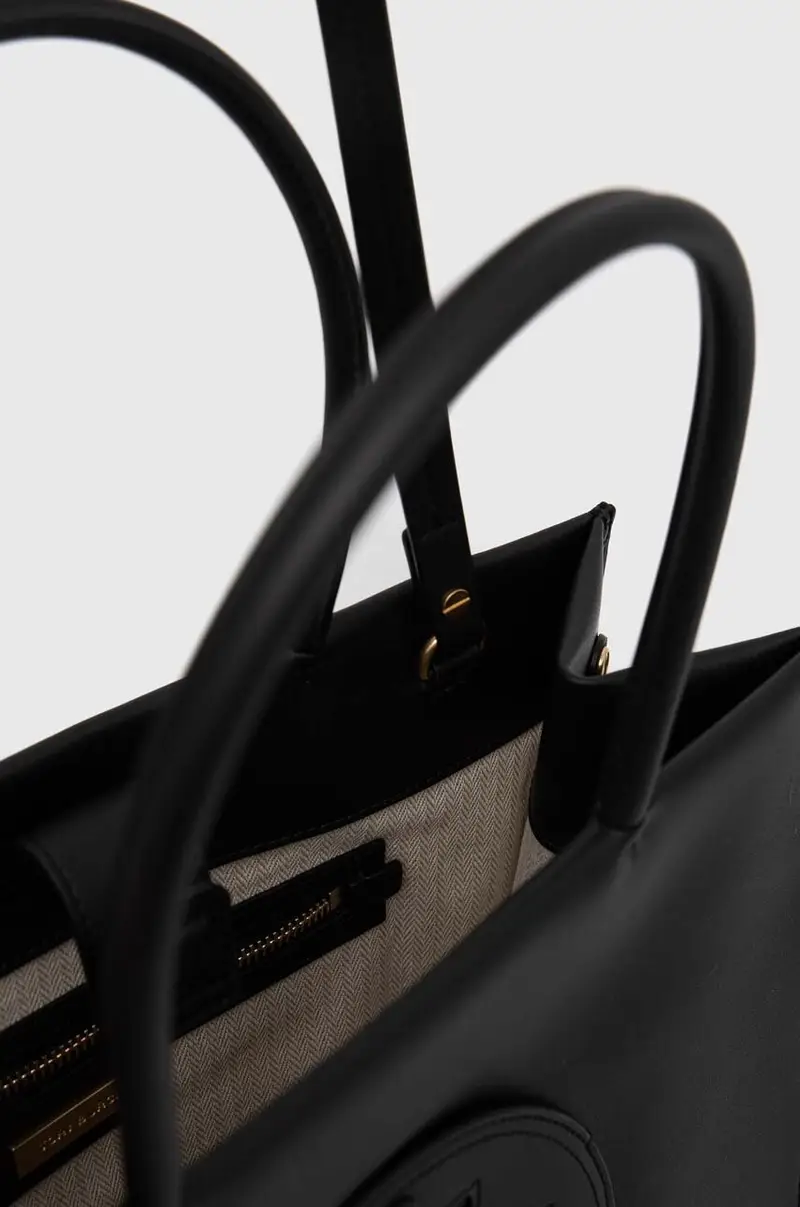 borsetta Ella Bio Small Tote- Black Nero miniatura 5