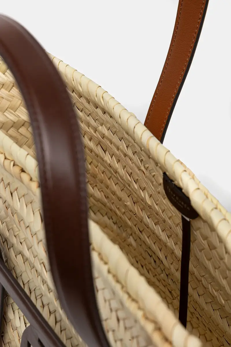 borsetta Ella Straw colore beige 169219-902 miniatura 5