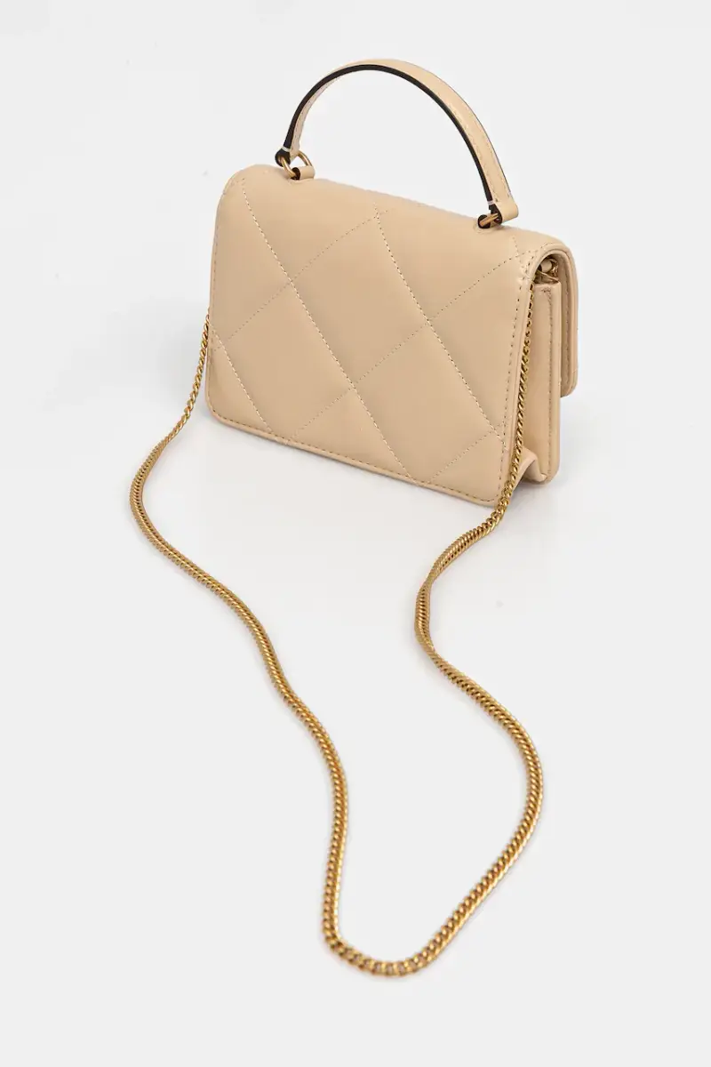 borsetta Kira Diamond Quilt Mini colore beige 158326-700 miniatura 3