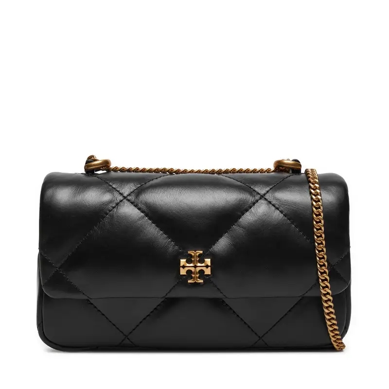 Borsetta Tory Burch Mini Kira Diamond Quilt Flap Bag 154710 Nero