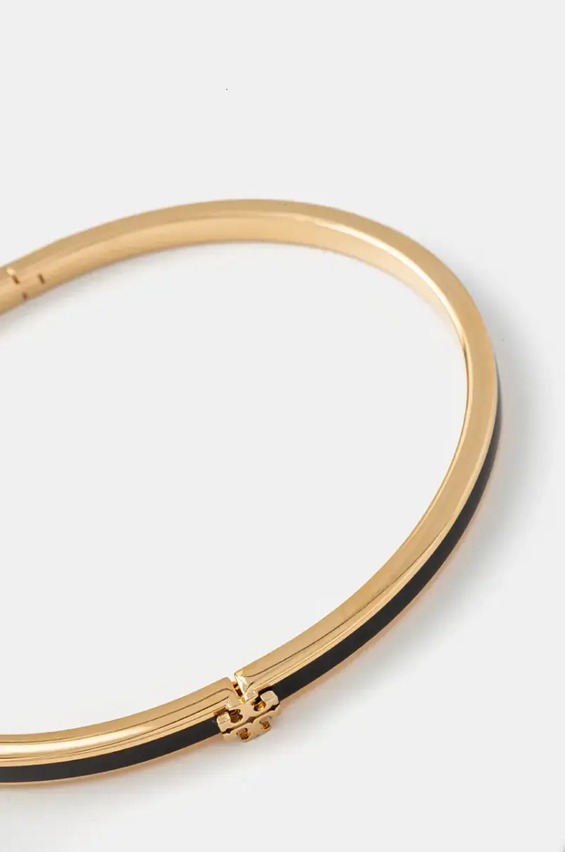 braccialetto Thin Kira Enamel Nero miniatura 2