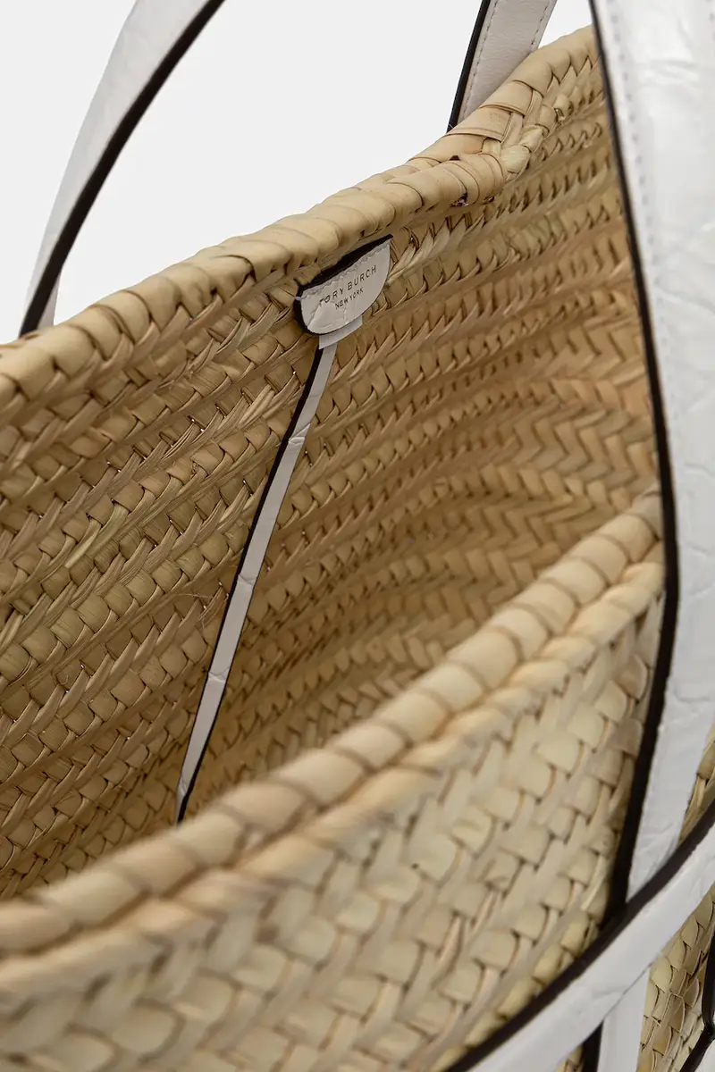 cestino da spiaggia Ella Straw colore beige 169398-100 miniatura 5