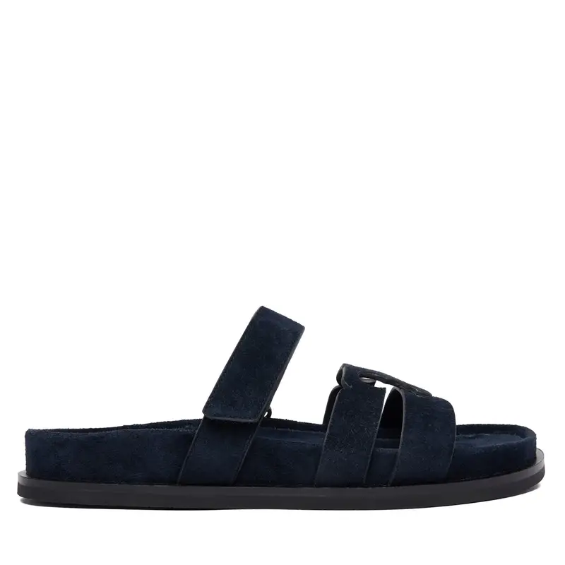 Ciabatte Tory Burch Ines Sport Slide 163481 Blu scuro