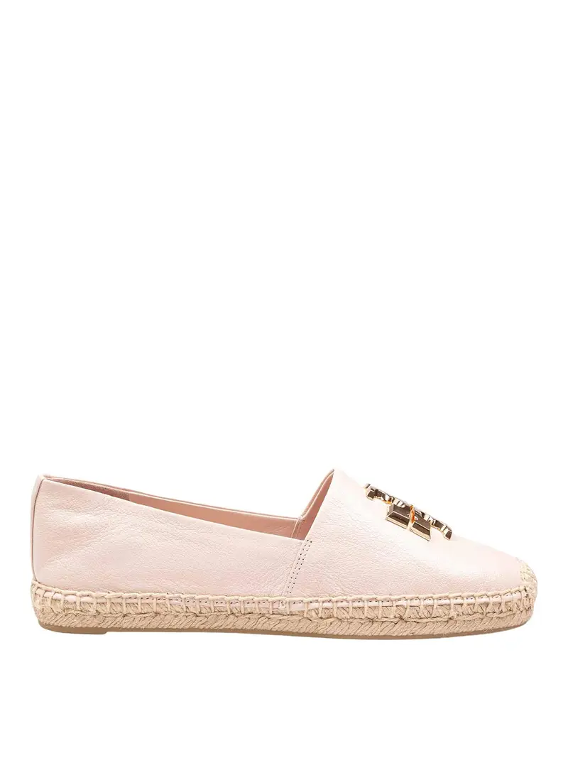 Espadrille Eleanor In Pelle Colore Rose Rosa