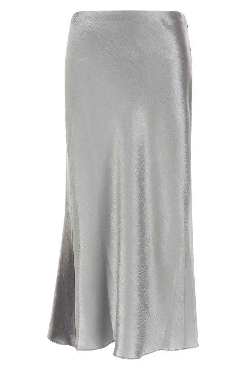 Gonna 'Satin' Grigio