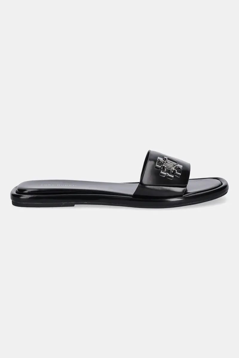 infradito in pelle T Lock Slide donna colore nero 164676-006 miniatura 2