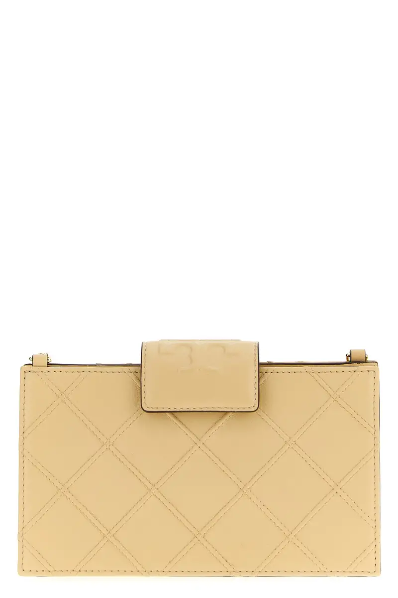 Portafoglio Con Catena 'Fleming' Beige