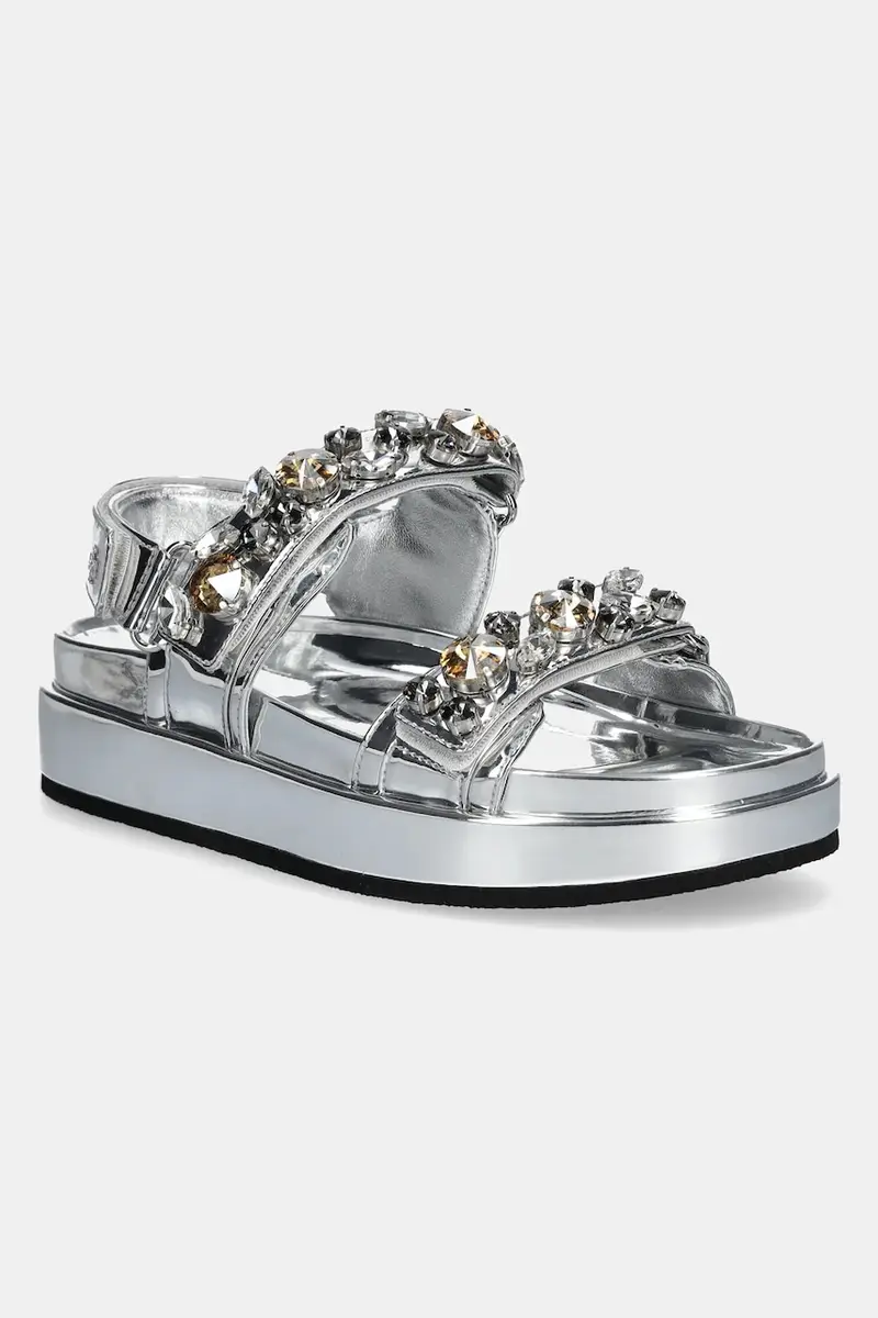 sandali Kira Embellished Sport Sandal donna colore argento 164798-020
