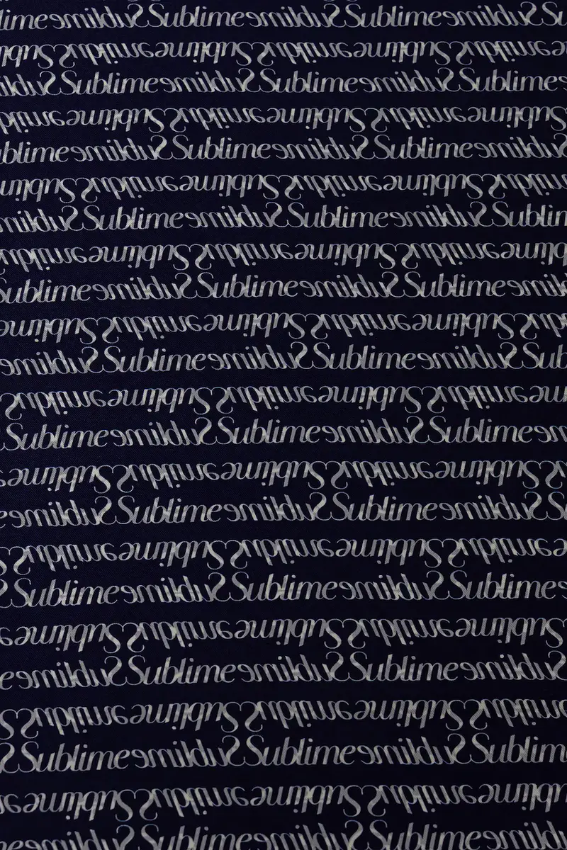 scialle in seta T Monogram donna colore blu 166713-401 miniatura 3