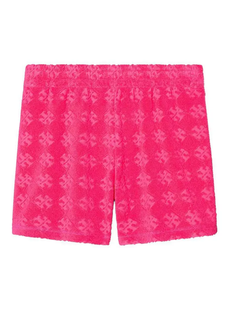 Shorts di cotone logo Multicolore