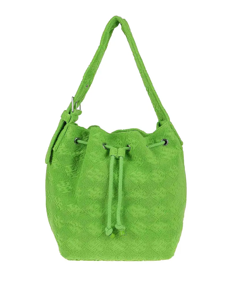 T Monogram Terry Oversize Borse Borsa Verde