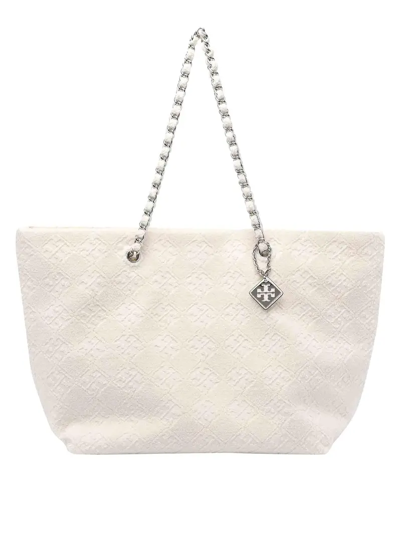 Tote Ella Chain Bianco