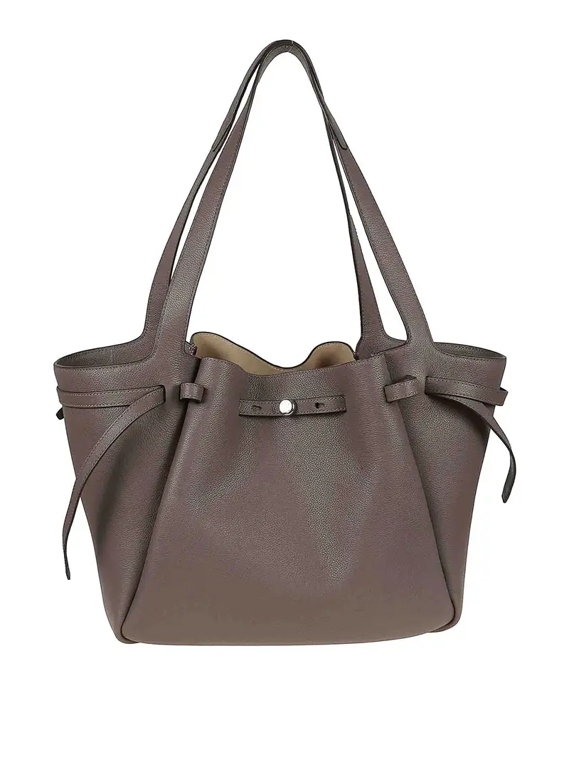 Tote romy ciottolo Marrone