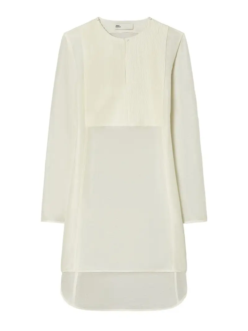 Tunica Di Lino E Seta Bianco