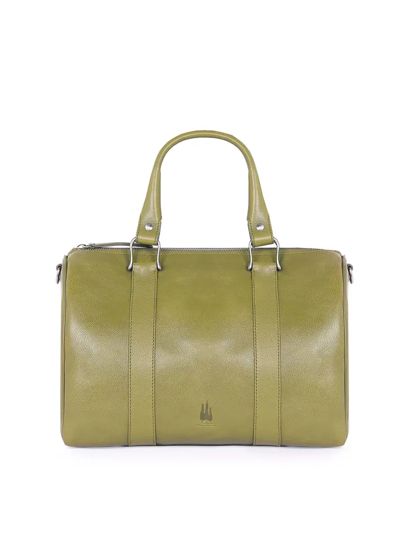 Bauletto In Pelle Verde