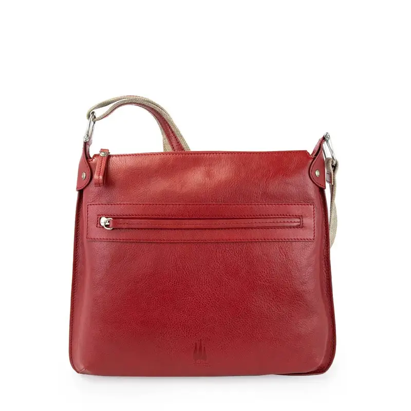 Toscanella Borsa messenger Rosso 2397558