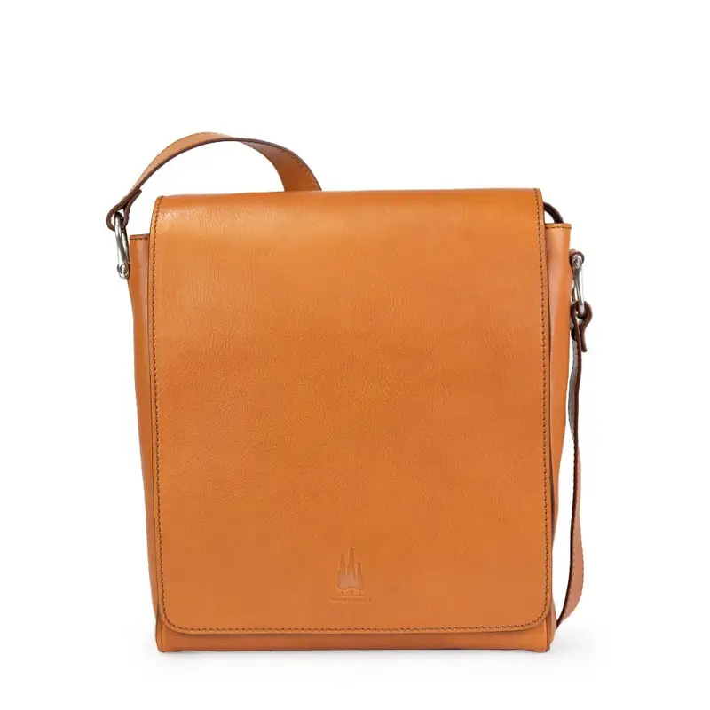 Borsa Postina Tabacco Marrone