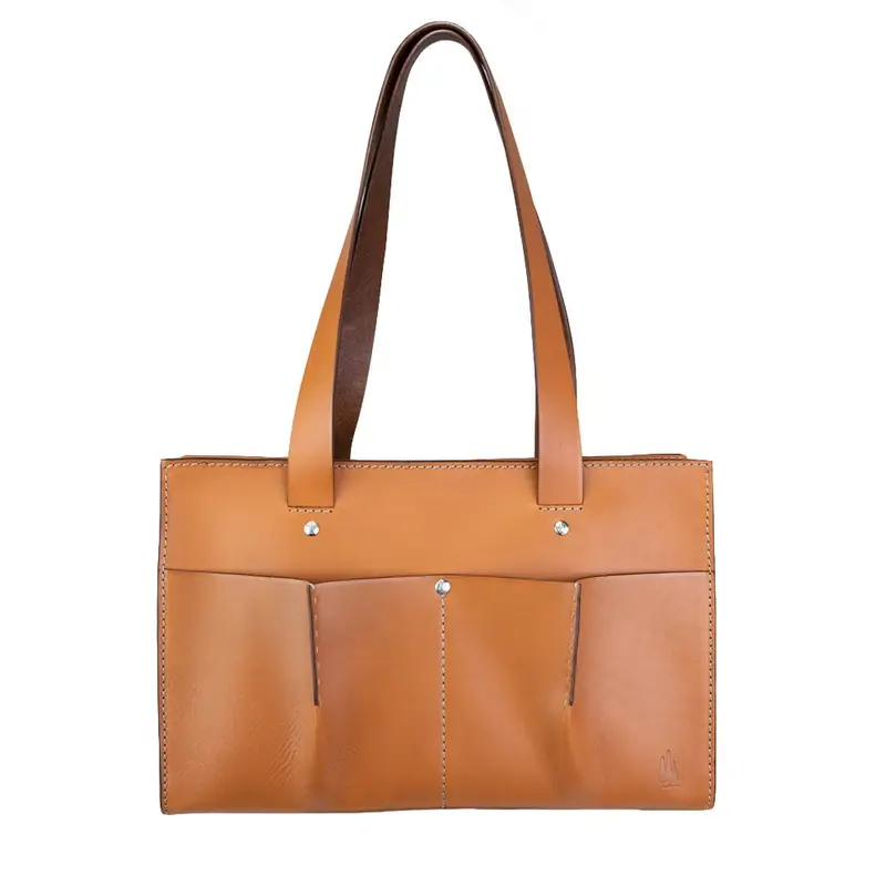Borsa Satchel Tabacco Marrone