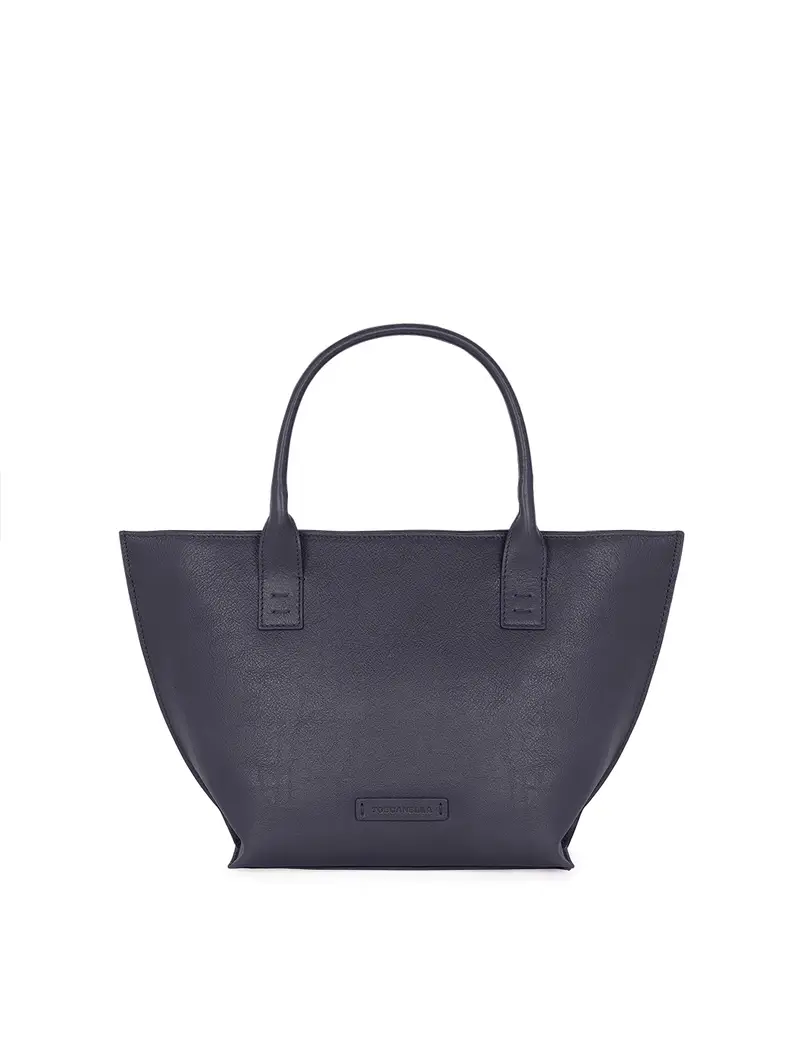Borsa Tote Media Blu