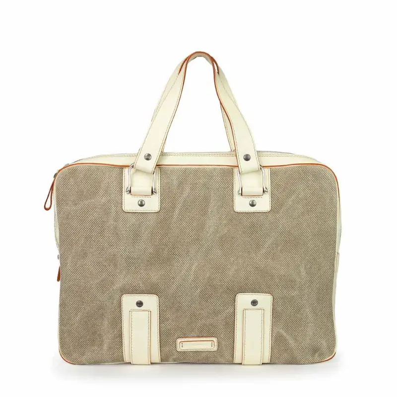 Cartella Laptop Avorio Bianco