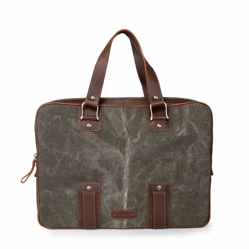 Cartella Laptop Moro Marrone