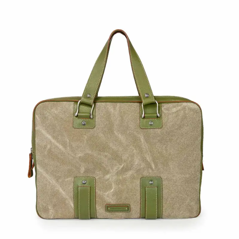 Cartella Laptop Verde Oliva
