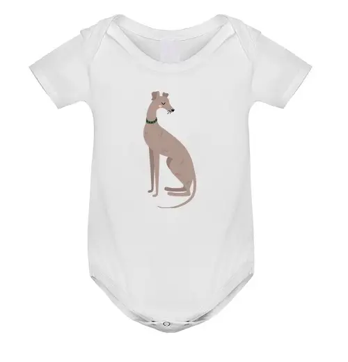 Body neonato body bebe di levriero