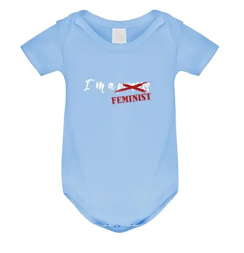 Body neonato disegno nuovo femminista