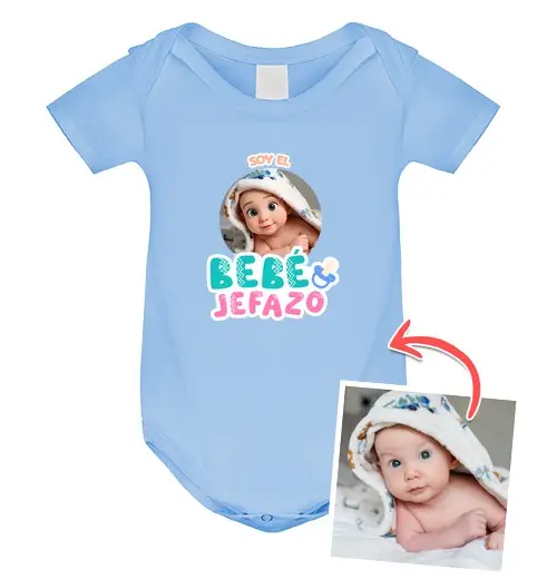 Body neonato effetto animazione 3d corpo neonato sono il neonato boss foto personalizzabile